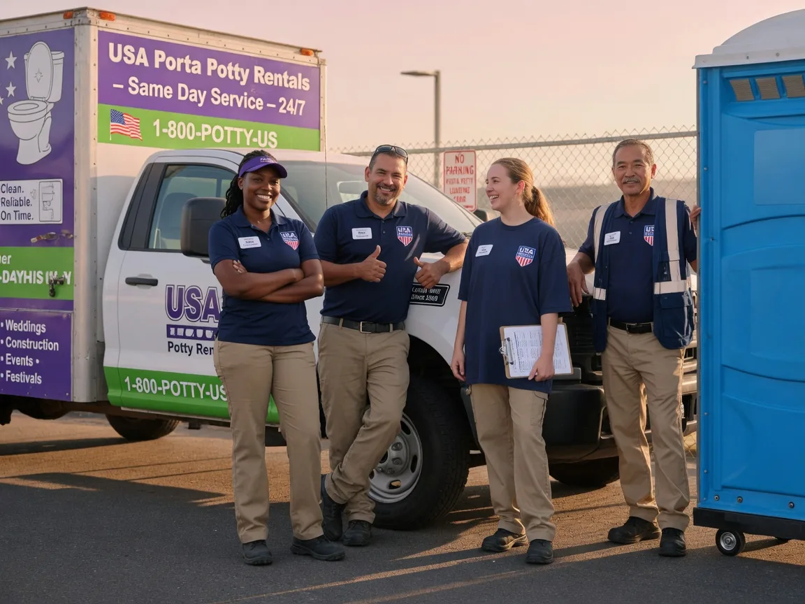 Porta Potty Rental company in North Kingsville, OH