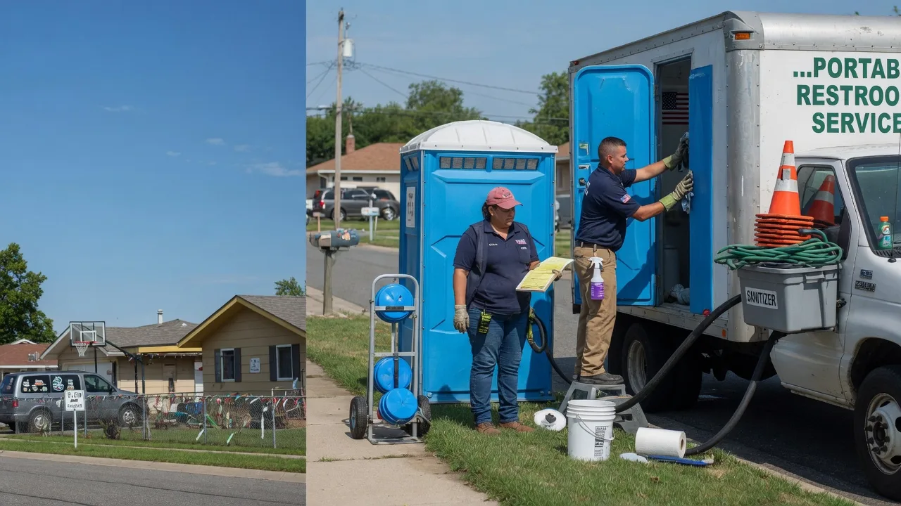 Portable Toilet Rental in North Kingsville, OH near me